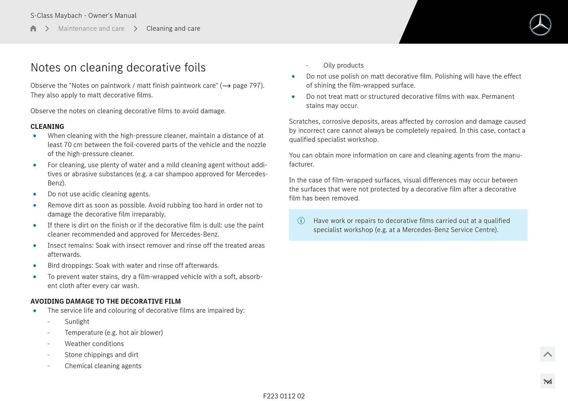 Mercedes-Benz catalogue - Catalogue valid from 1 May to 1 May 2026 - page 798