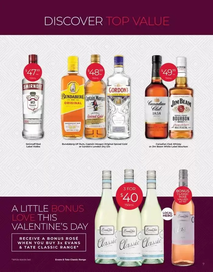 Romance your Tastebuds. - Catalogue valid from 29 January to 25 February 2025 - page 7