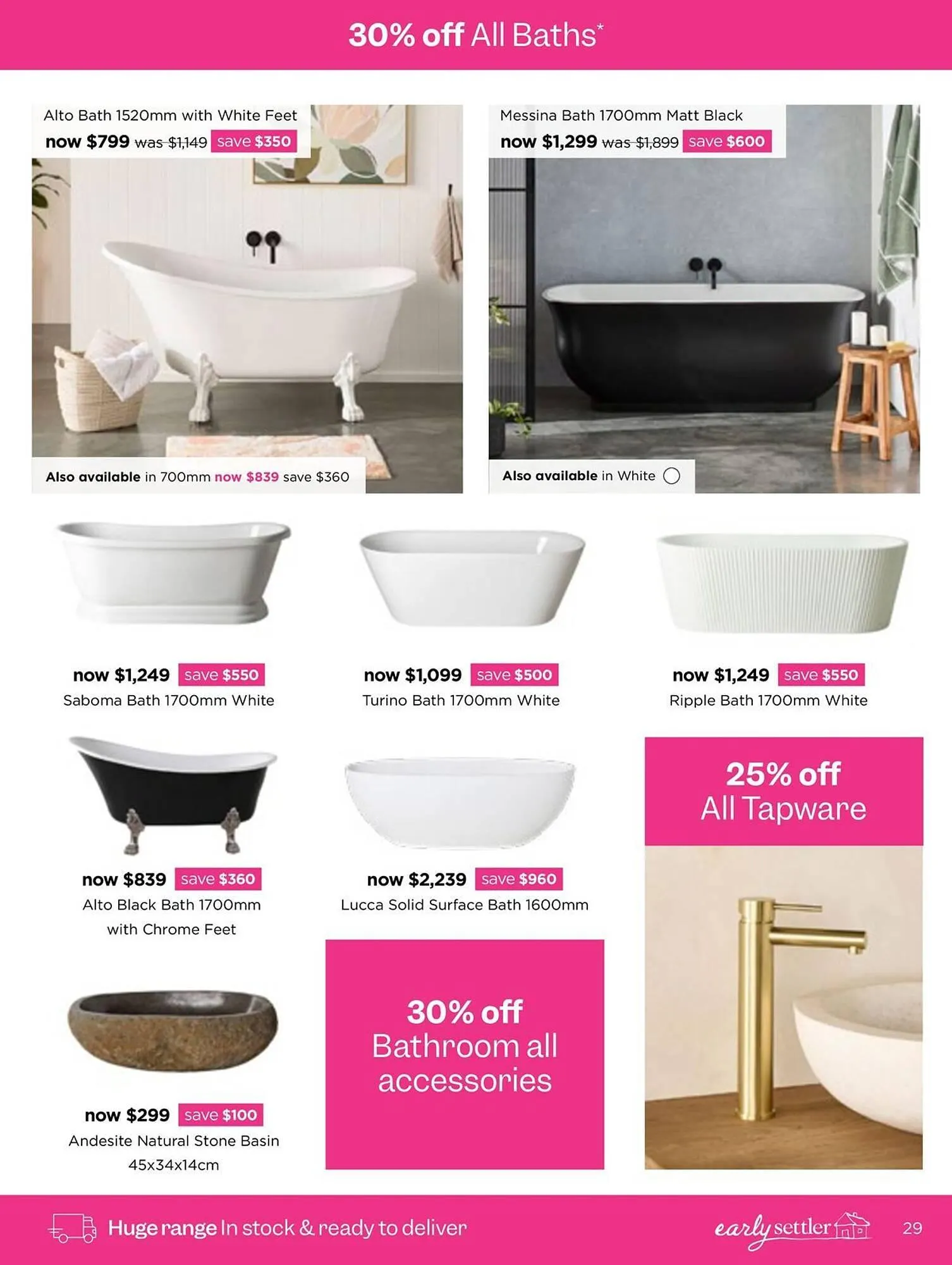 Early Settler catalogue - Catalogue valid from 30 October to 30 November 2025 - page 29