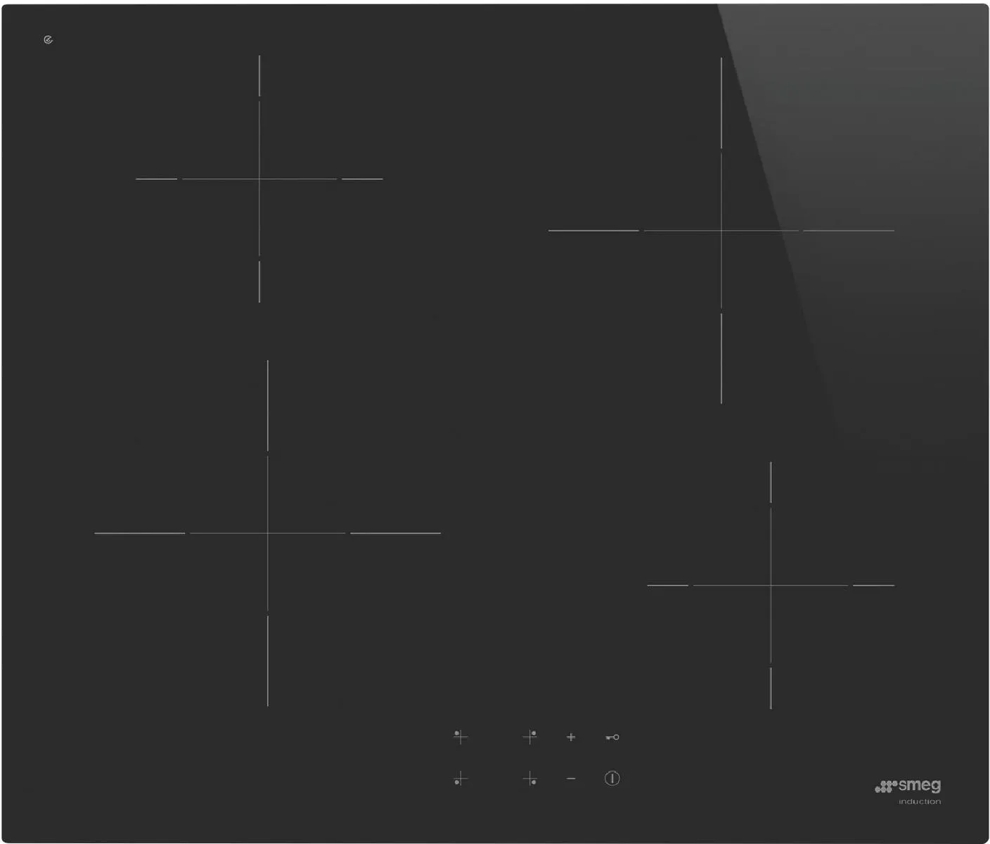 Smeg Universale 60cm Induction Cooktop with 15amp Plug Black