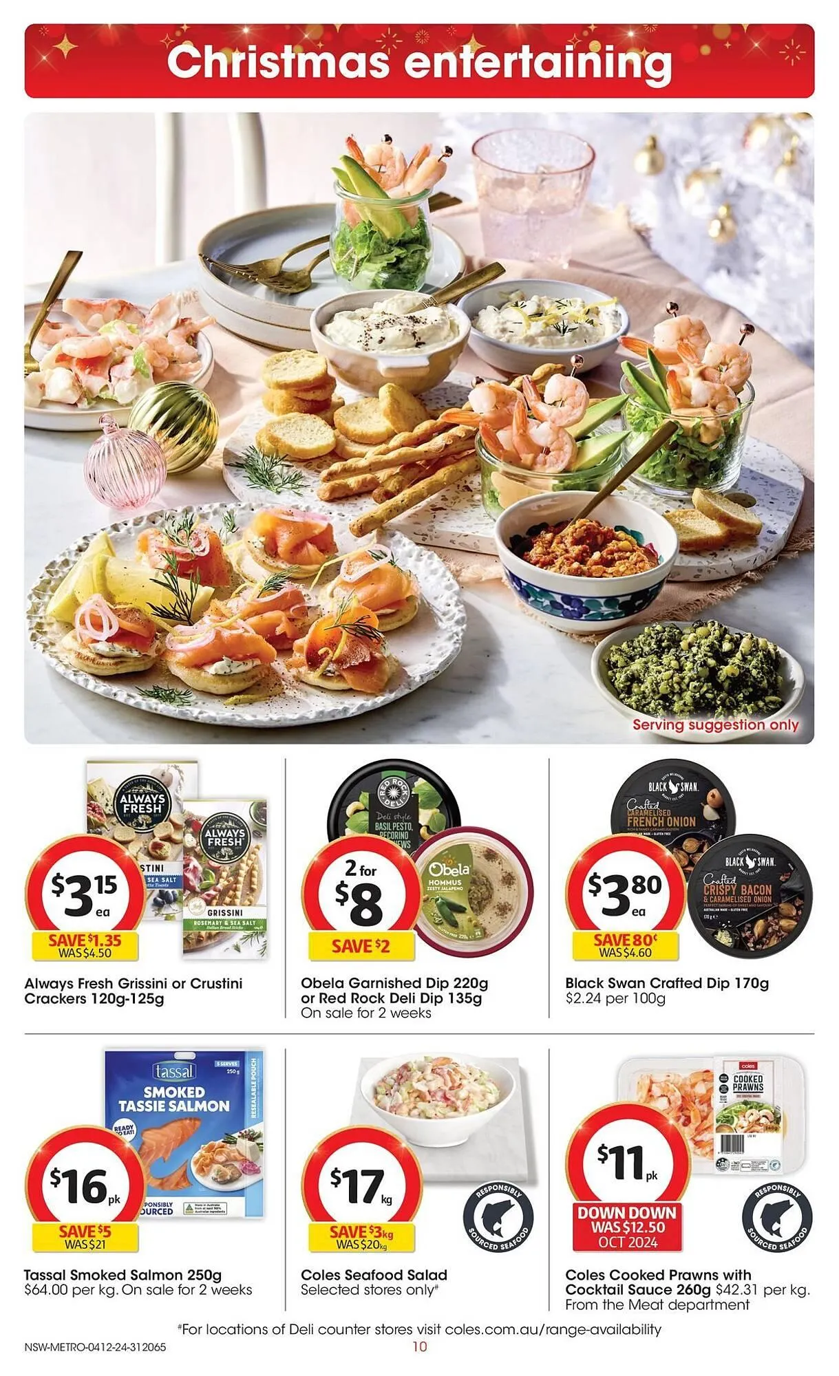 Coles catalogue - Catalogue valid from 4 December to 10 December 2024 - page 10