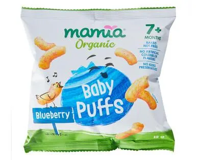 Mamia ® Organic Baby Rice Puffs 7mth+ 12g