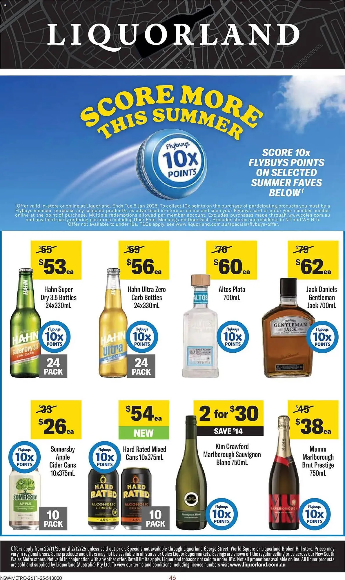 Liquorland catalogue - Catalogue valid from 25 November to 2 December 2025 - page 1