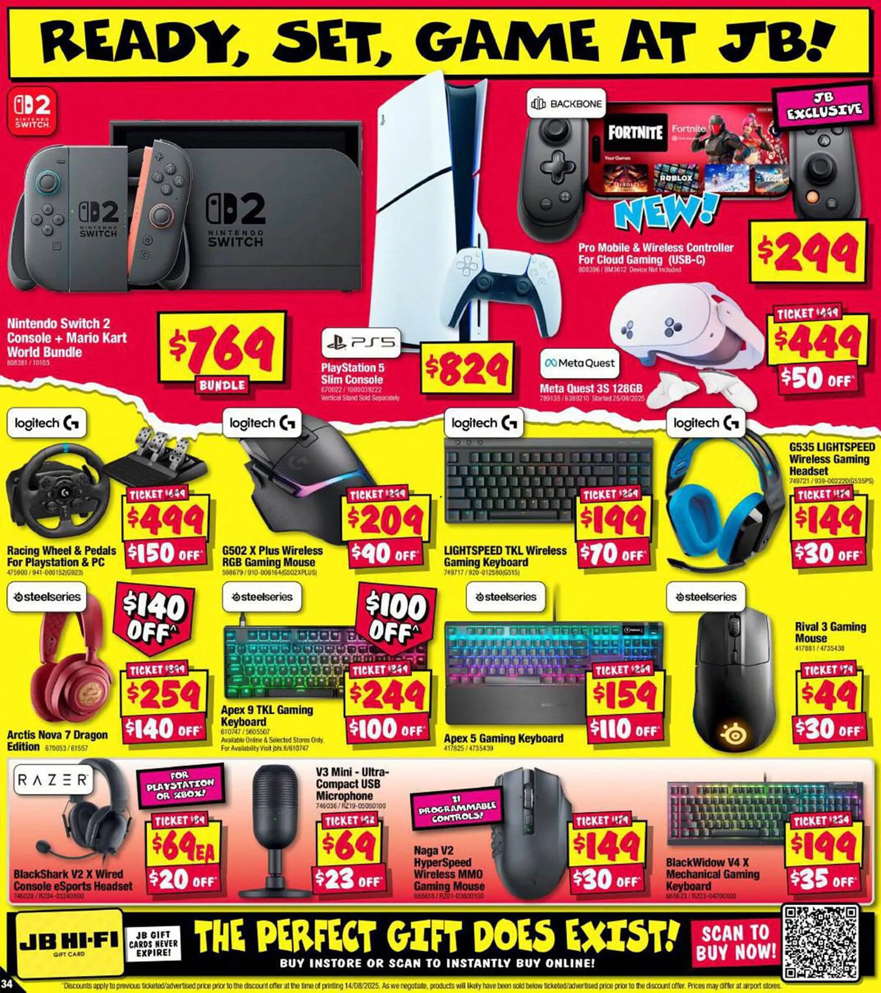 JB Hi-Fi catalogue - Catalogue valid from 28 August to 7 September 2025 - page 34