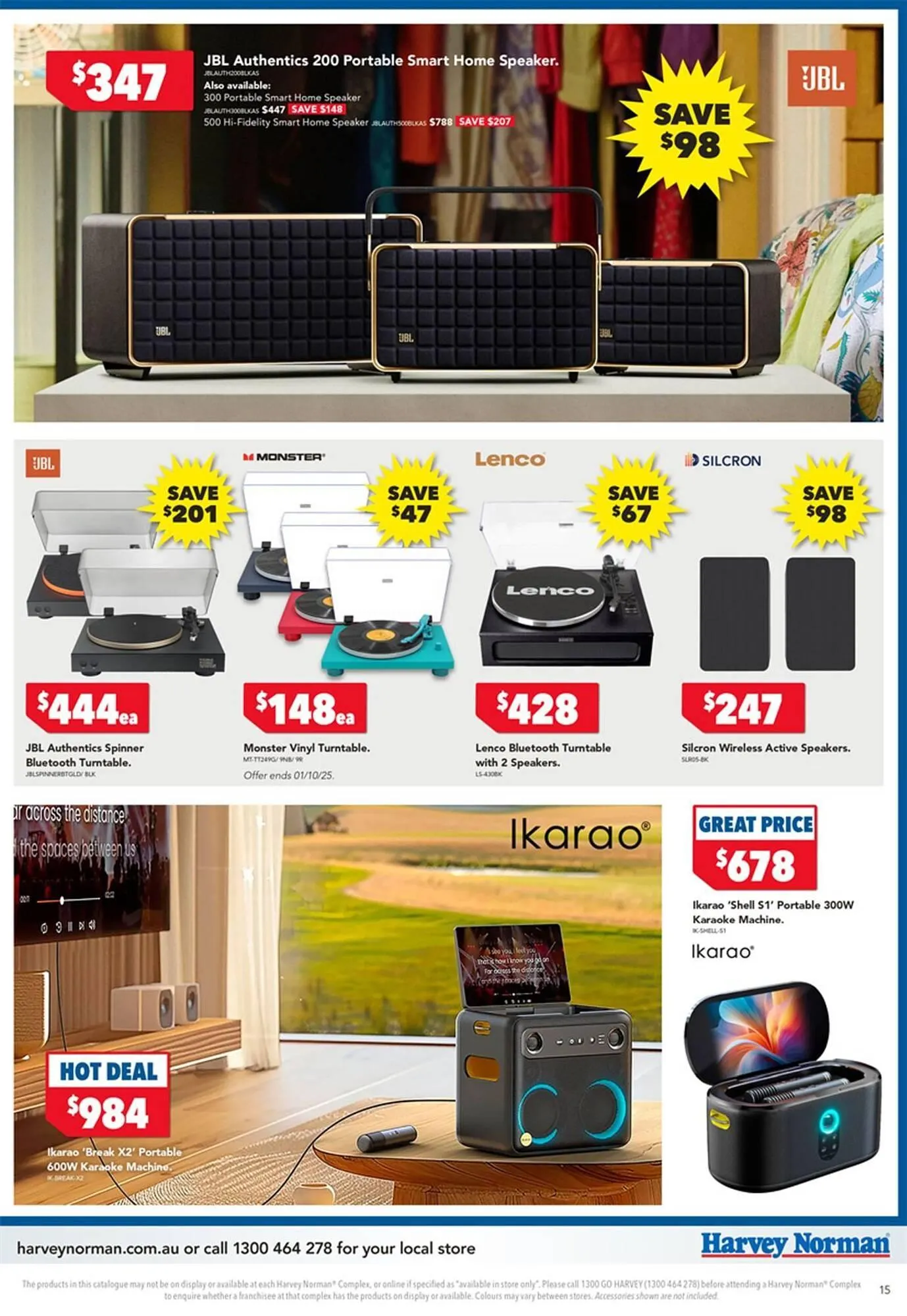 Harvey Norman catalogue - Catalogue valid from 25 September to 7 October 2025 - page 15
