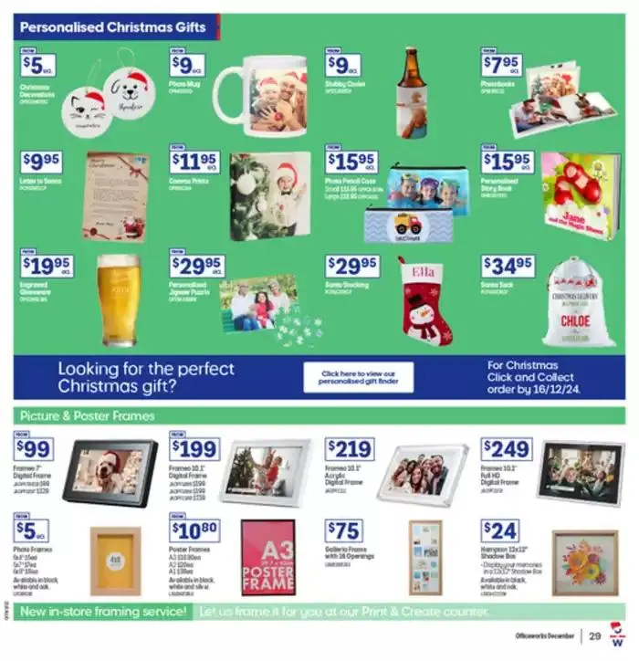 We Won't Be Beaten On Christmas Gift Prices - Catalogue valid from 5 December to 24 December 2024 - page 29