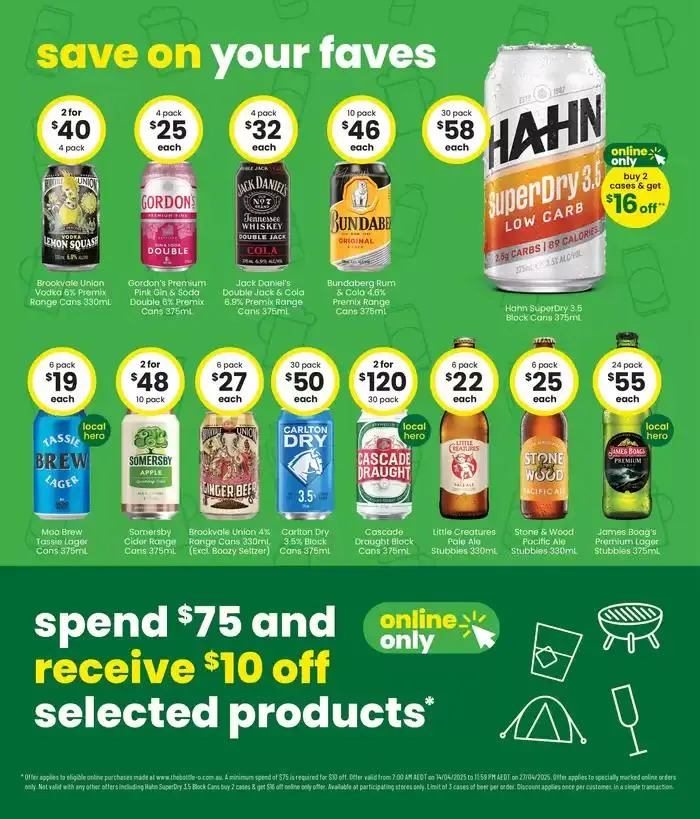 Good Value Booze, For Long Weekends. - Catalogue valid from 14 April to 27 April 2025 - page 2