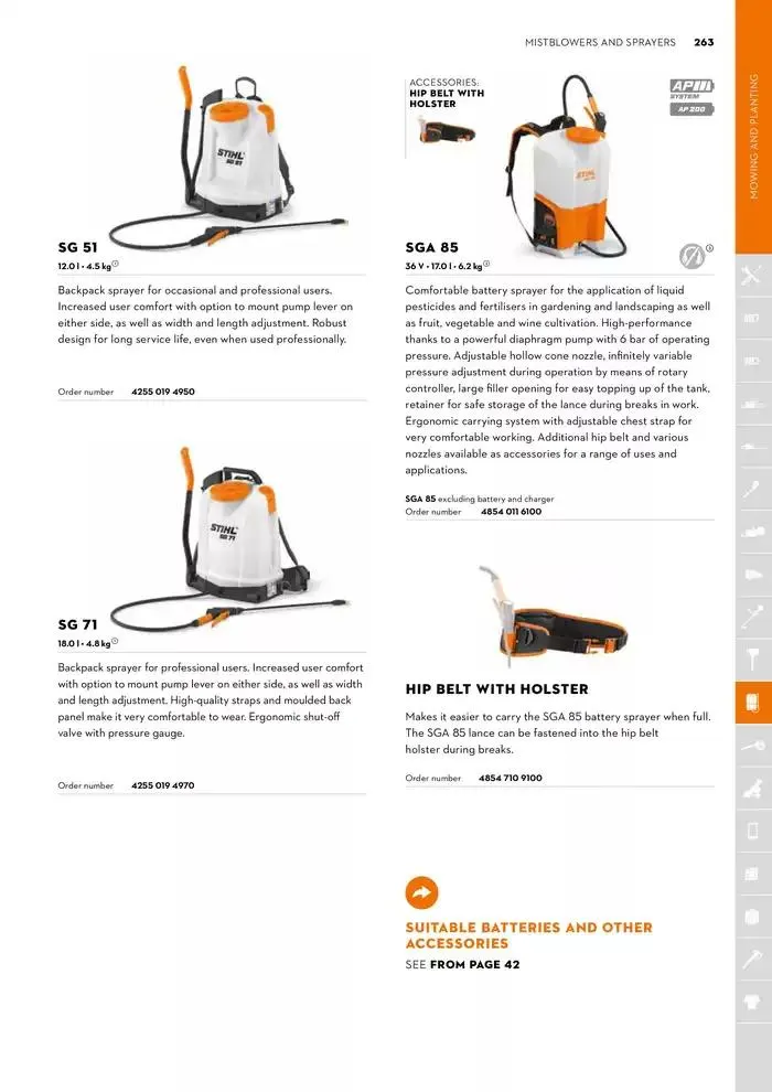 Catalogue 2024 - Catalogue valid from 26 June to 5 January 2025 - page 263