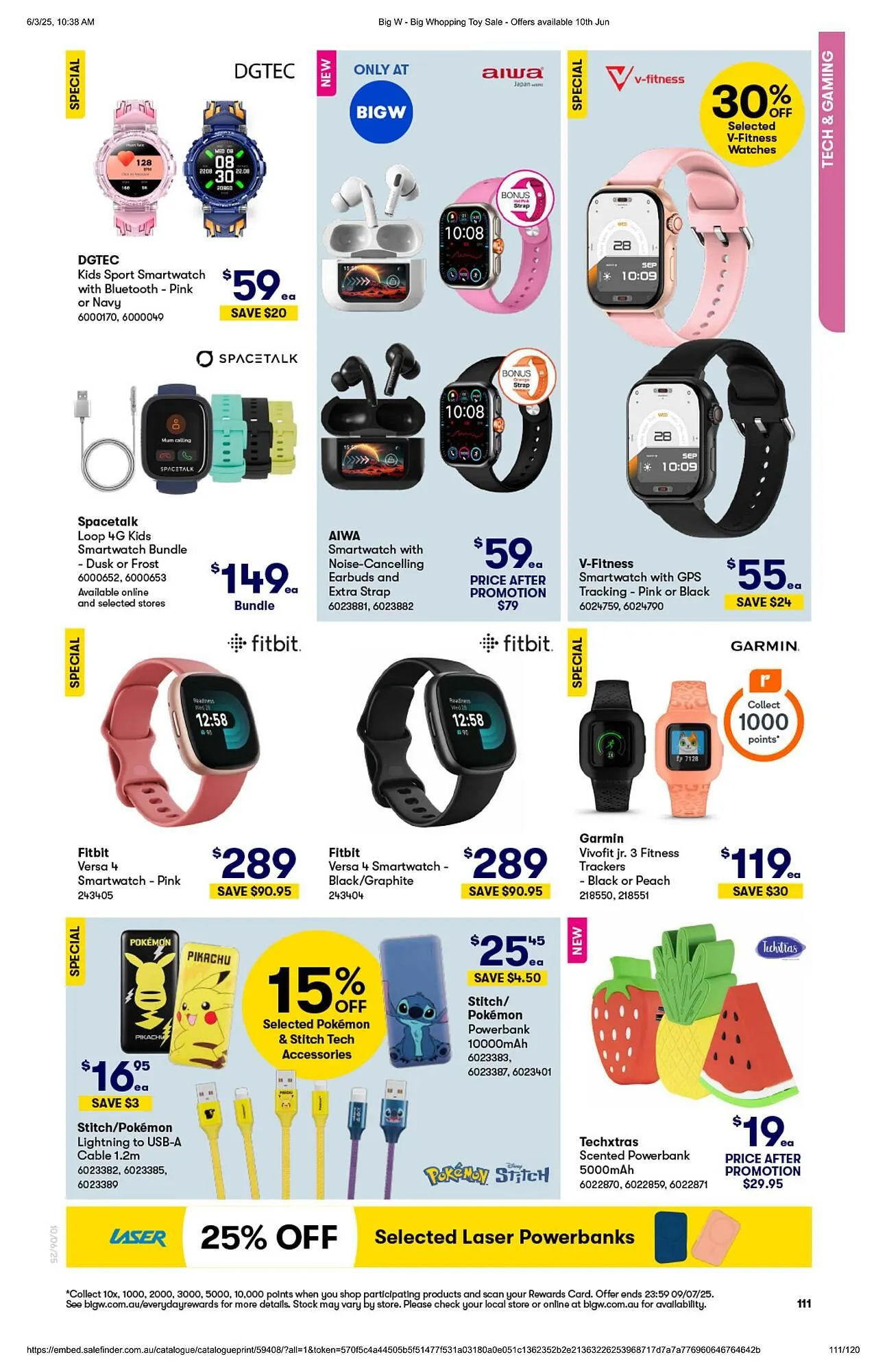 BIG W catalogue - Catalogue valid from 10 June to 9 July 2025 - page 111