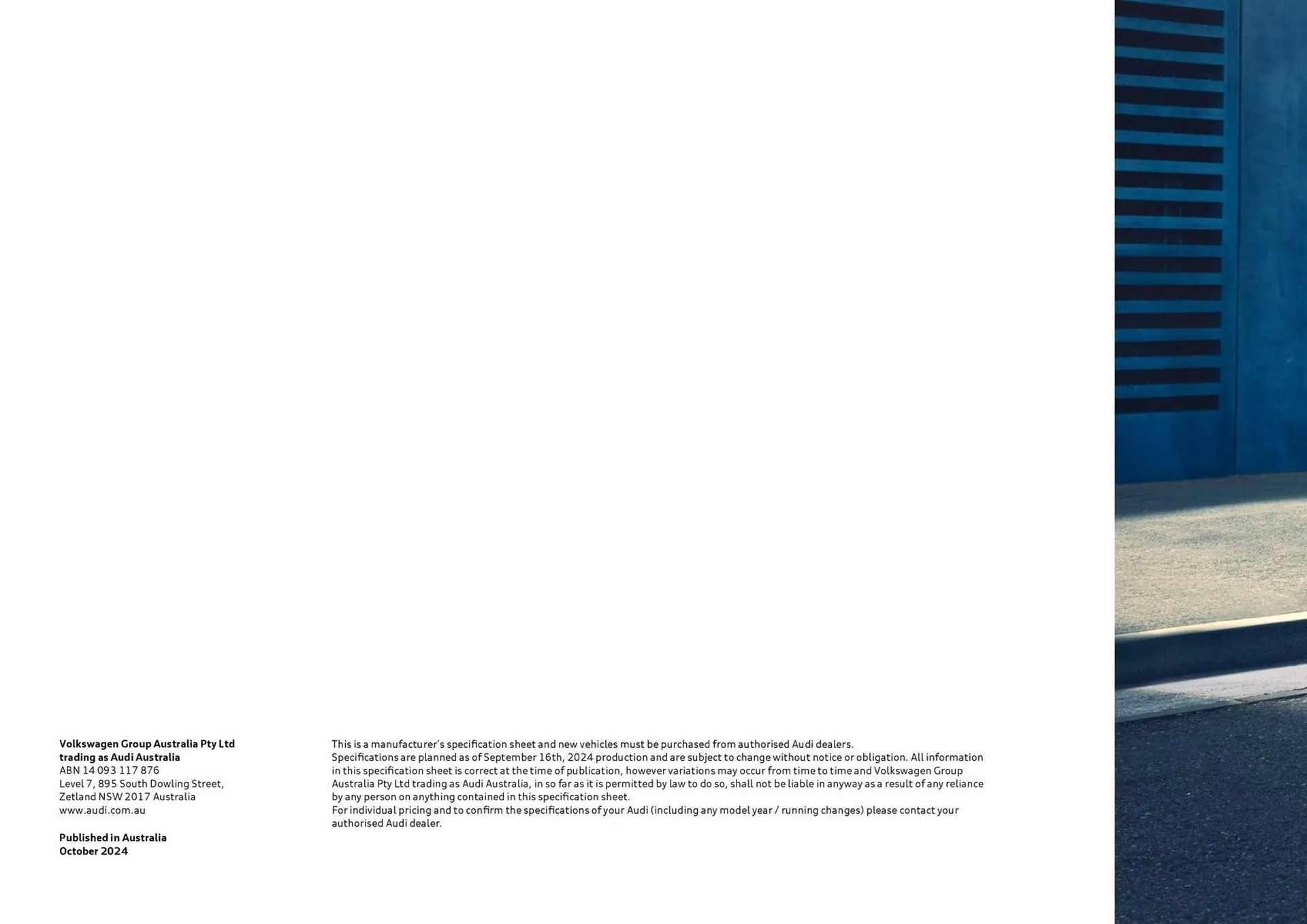 Audi catalogue - Catalogue valid from 7 August to 7 August 2026 - page 8