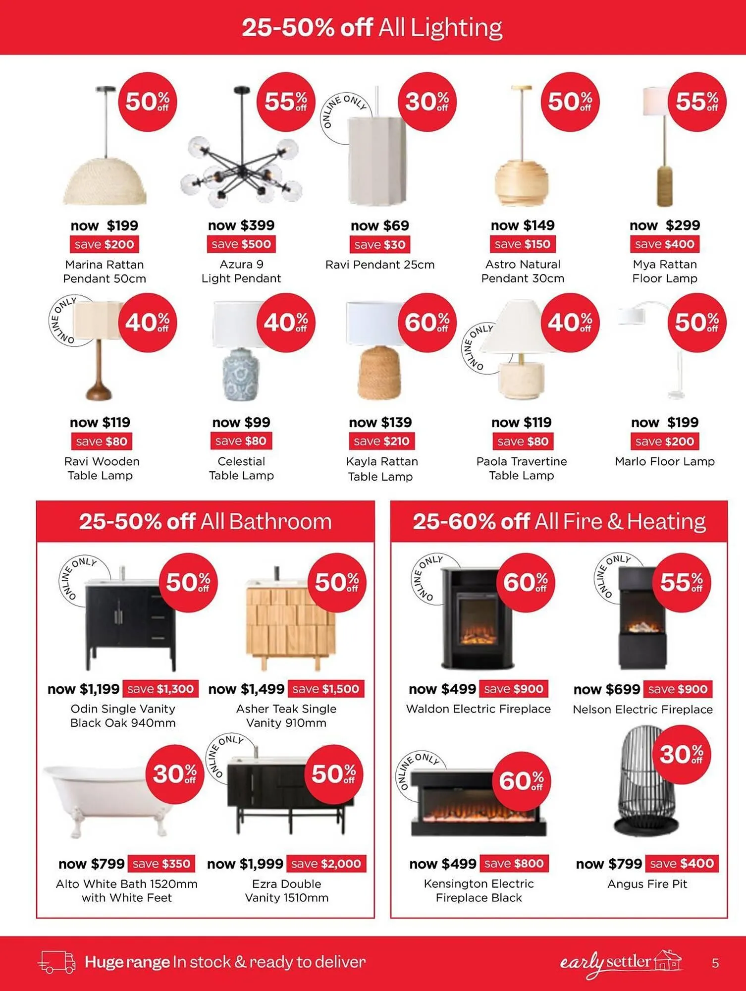 Early Settler catalogue - Catalogue valid from 22 December to 26 January 2026 - page 5