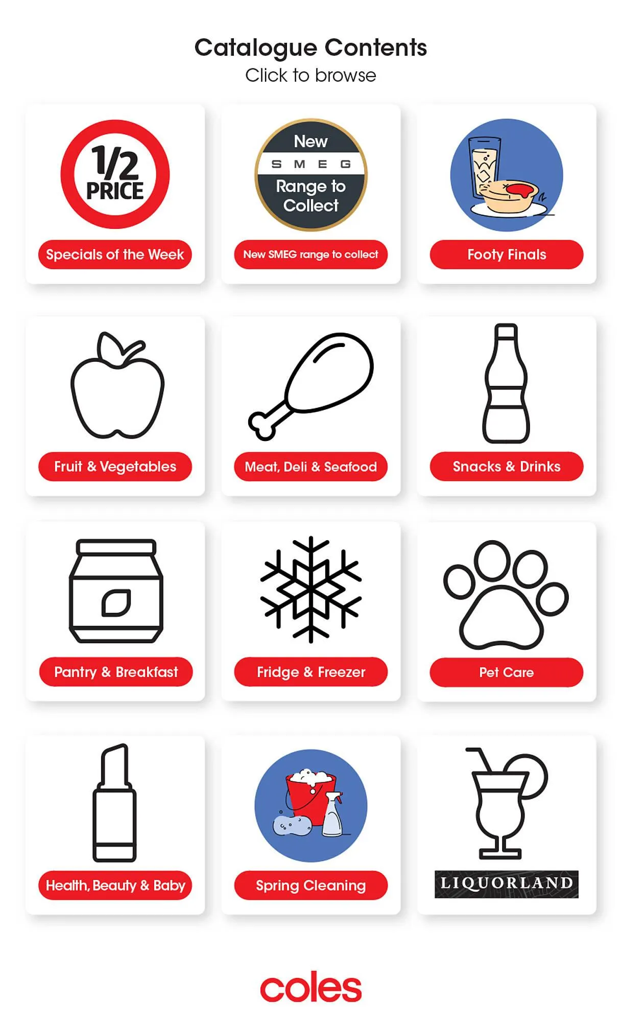 Coles catalogue - Catalogue valid from 18 September to 24 September 2024 - page 1