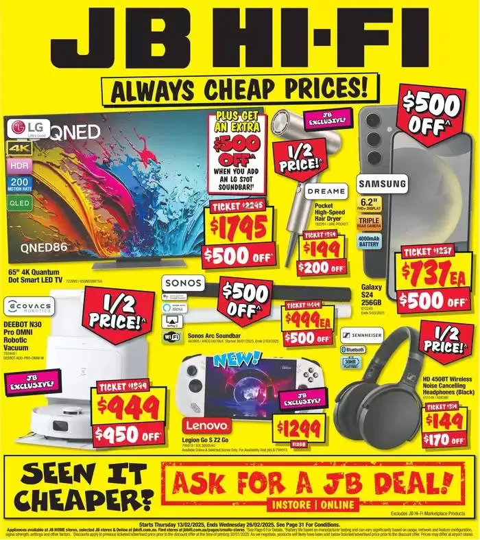 Always Cheap Prices! - Catalogue valid from 13 February to 26 February 2025 - page 1