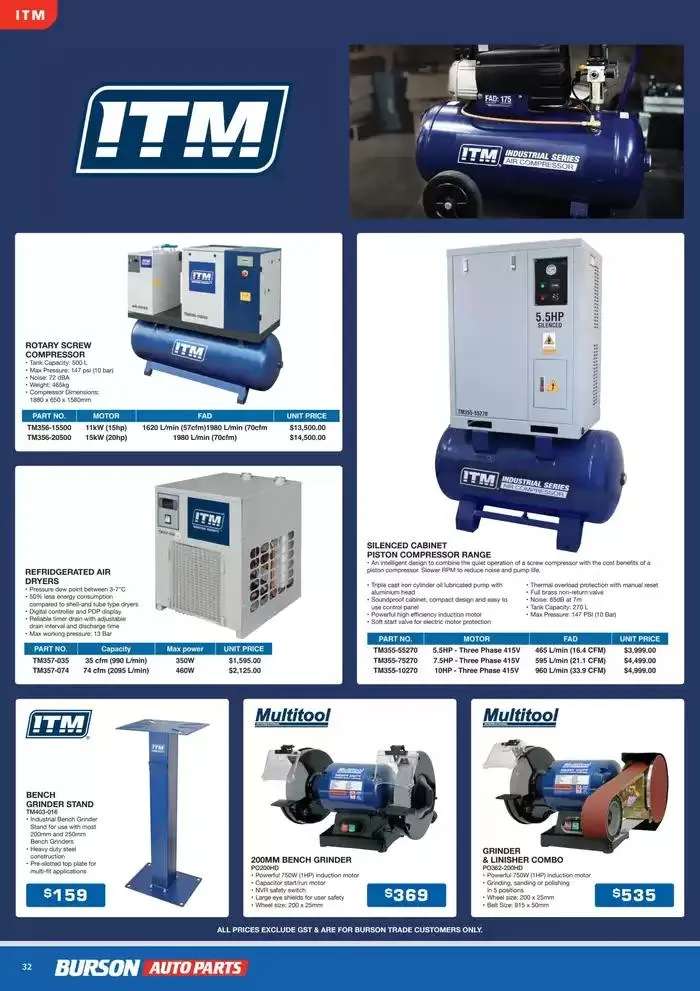 Tools & Equipment Q1 2025 - Catalogue valid from 1 January to 31 March 2025 - page 32