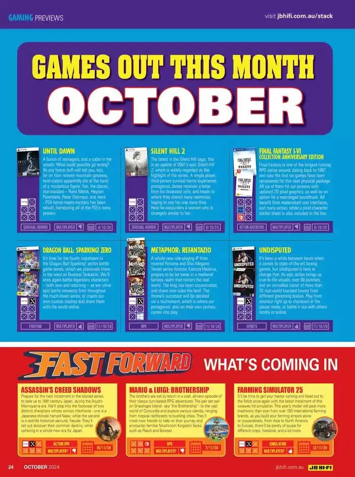 Stack Magazine - Catalogue valid from 7 October to 31 October 2024 - page 24