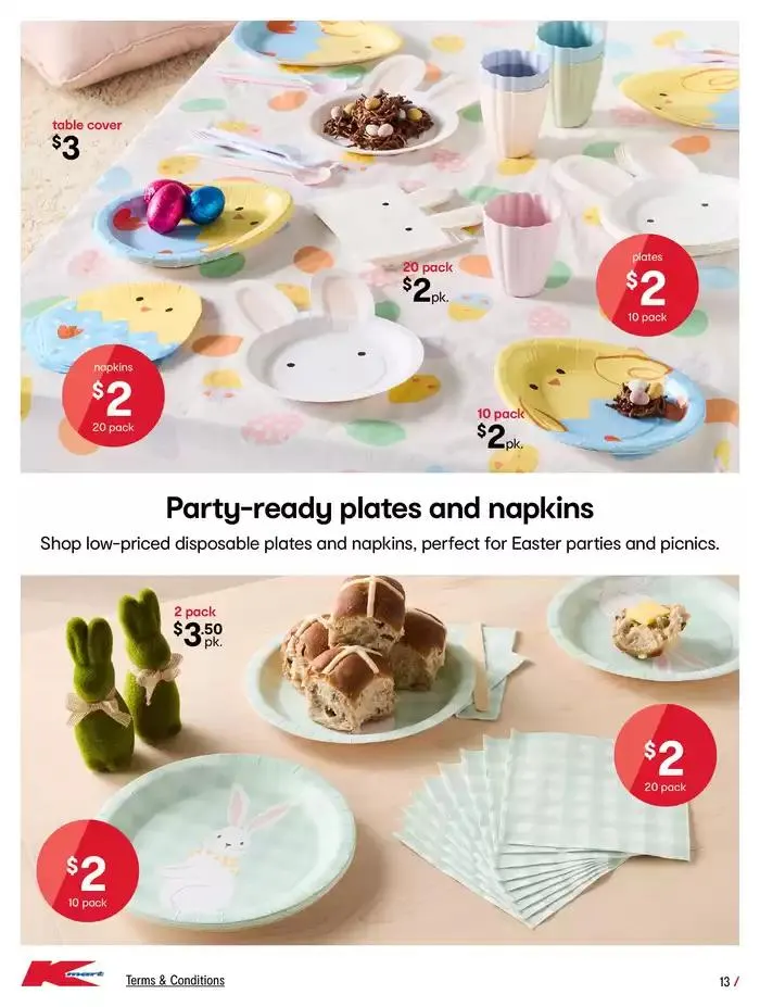 Easter - Low prices for life - Catalogue valid from 20 March to 19 April 2025 - page 13