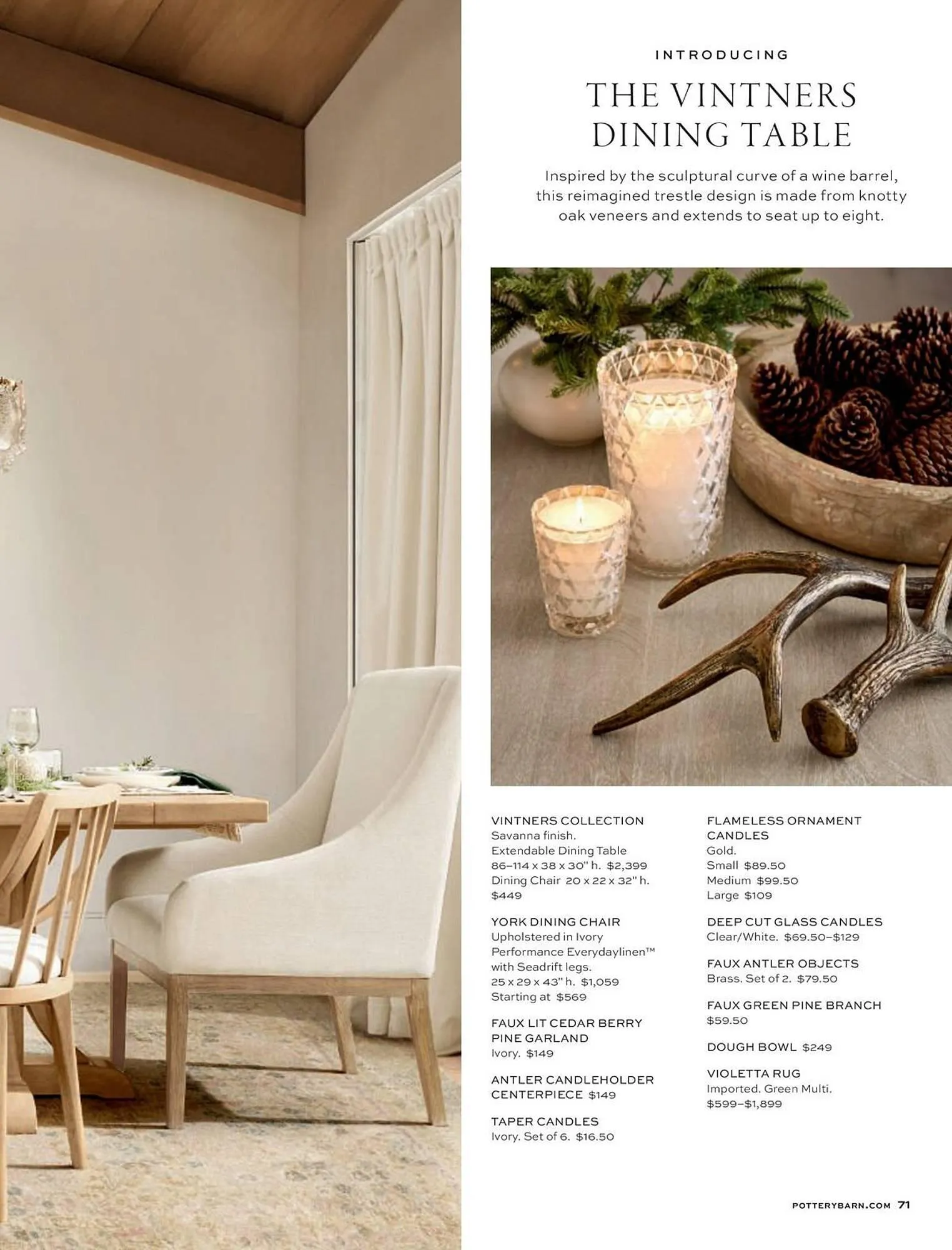 Pottery Barn flyer from October 7 to December 31 2025 - flyer page 71