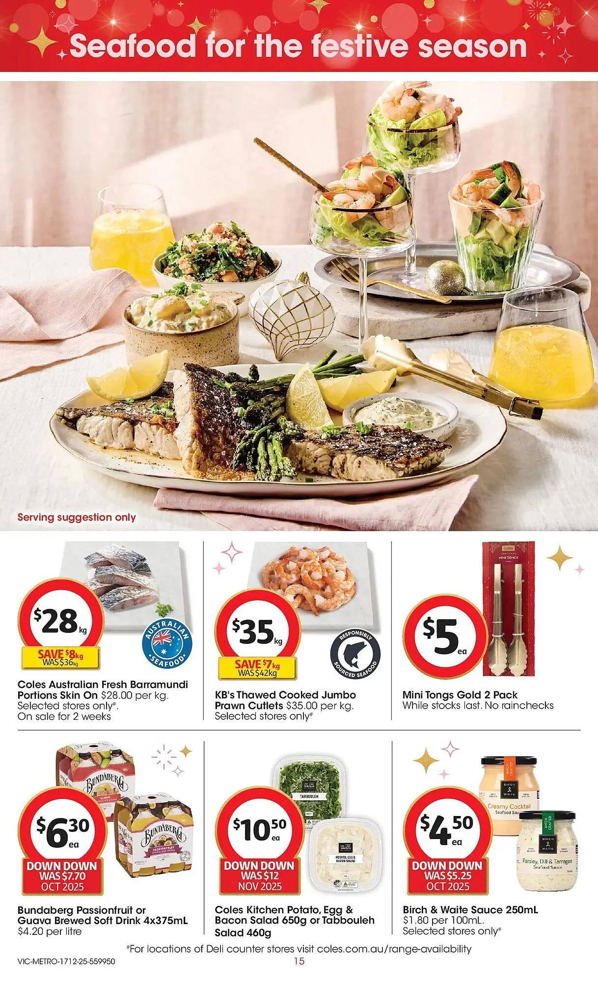 Coles catalogue - Catalogue valid from 17 December to 24 December 2025 - page 15