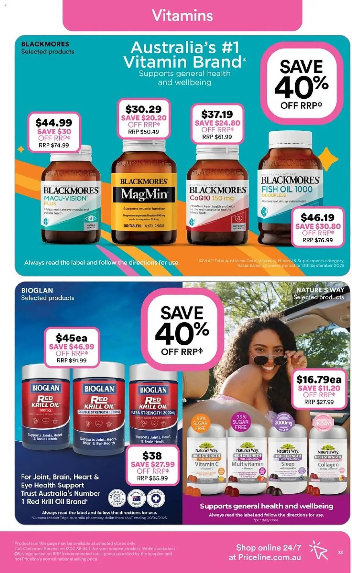 Priceline catalogue - Catalogue valid from 21 January to 4 February 2026 - page 33