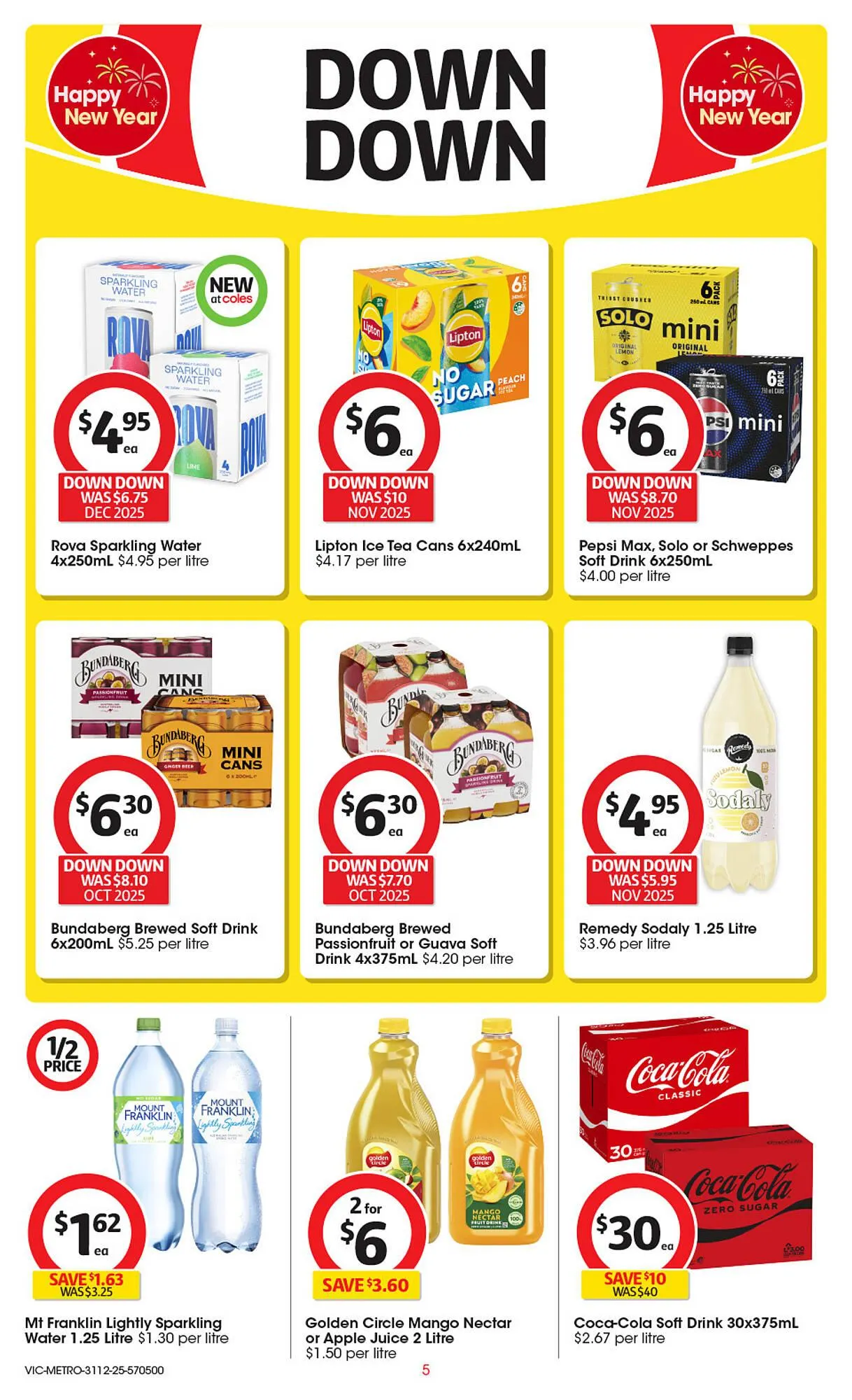 Coles catalogue - Catalogue valid from 31 December to 6 January 2026 - page 6