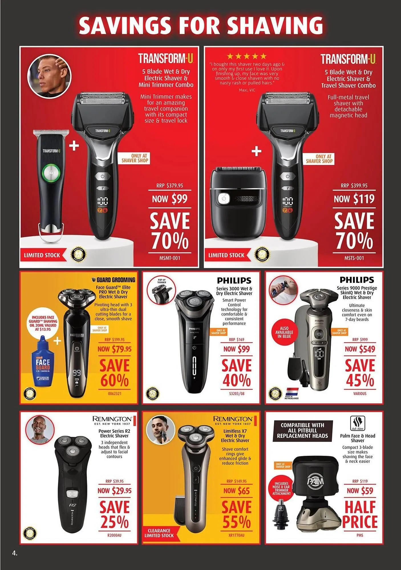Shaver Shop catalogue - Catalogue valid from 29 May to 1 July 2025 - page 4