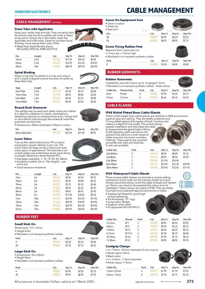 Celebrating 40 Years In Electronics - Catalogue valid from 4 March to 31 March 2025 - page 273