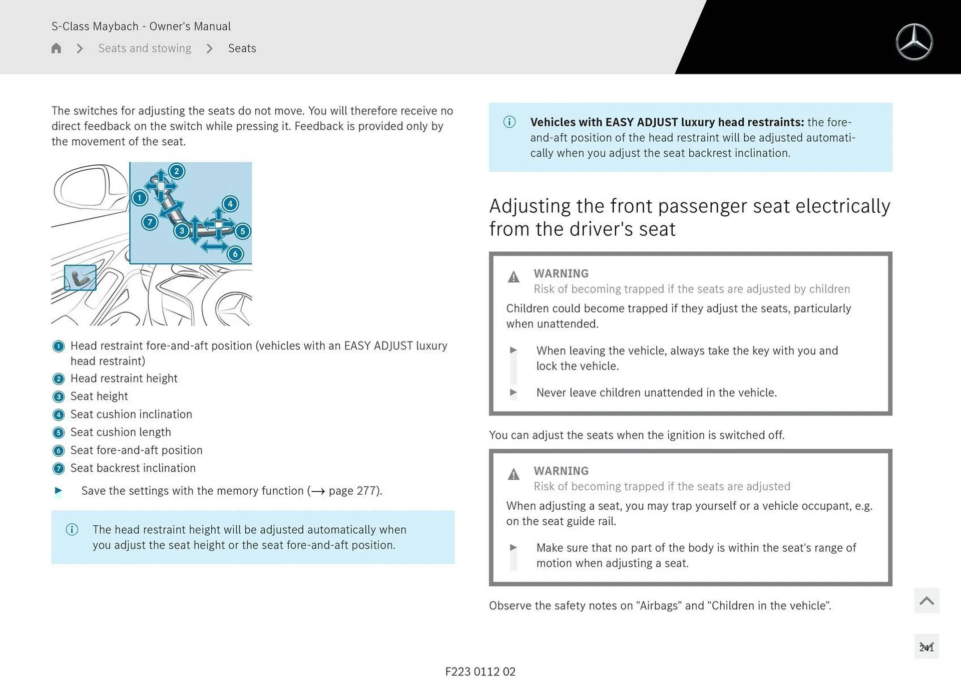 Mercedes-Benz catalogue - Catalogue valid from 1 May to 1 May 2026 - page 241