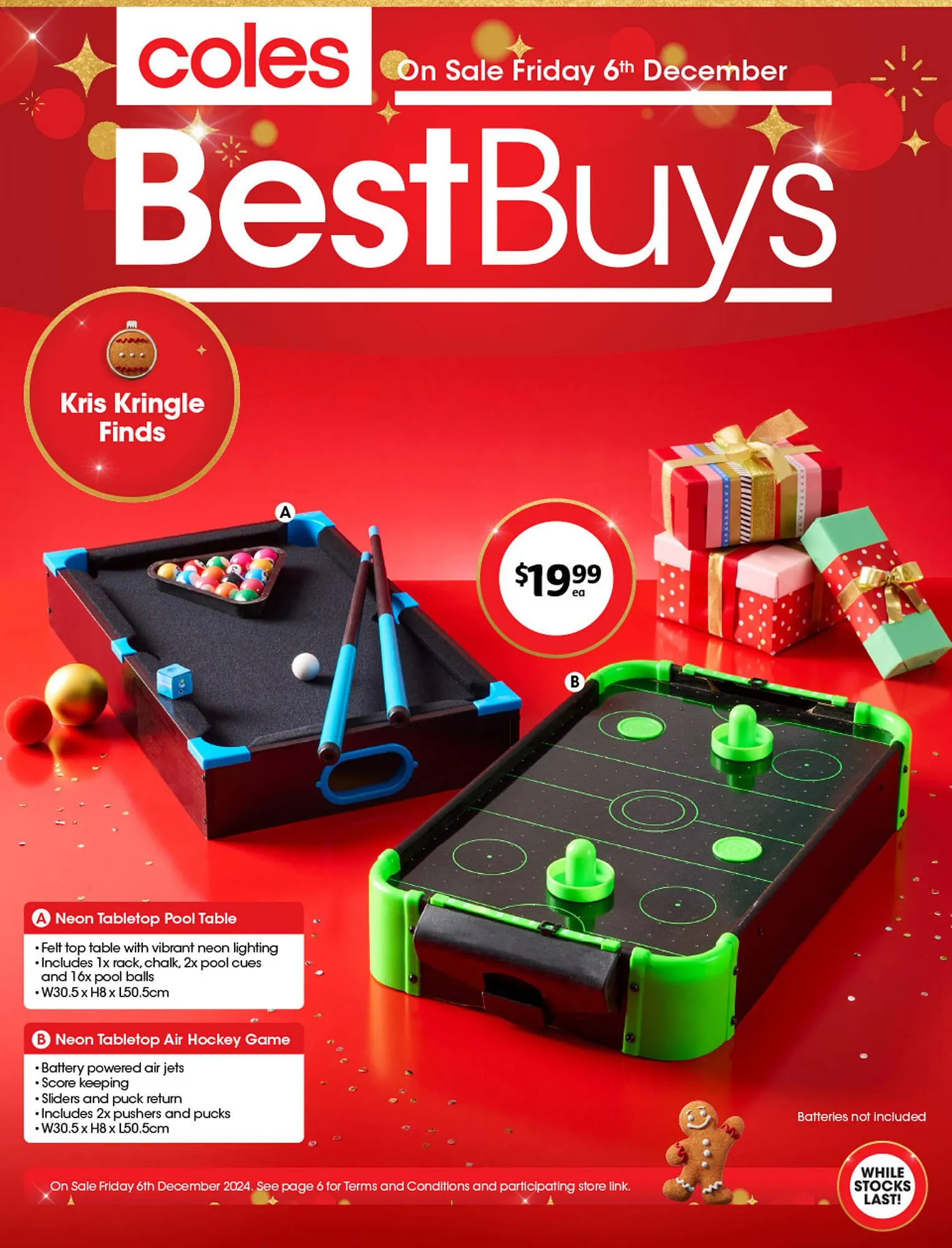 Coles catalogue - Catalogue valid from 6 December to 12 December 2024 - page 1
