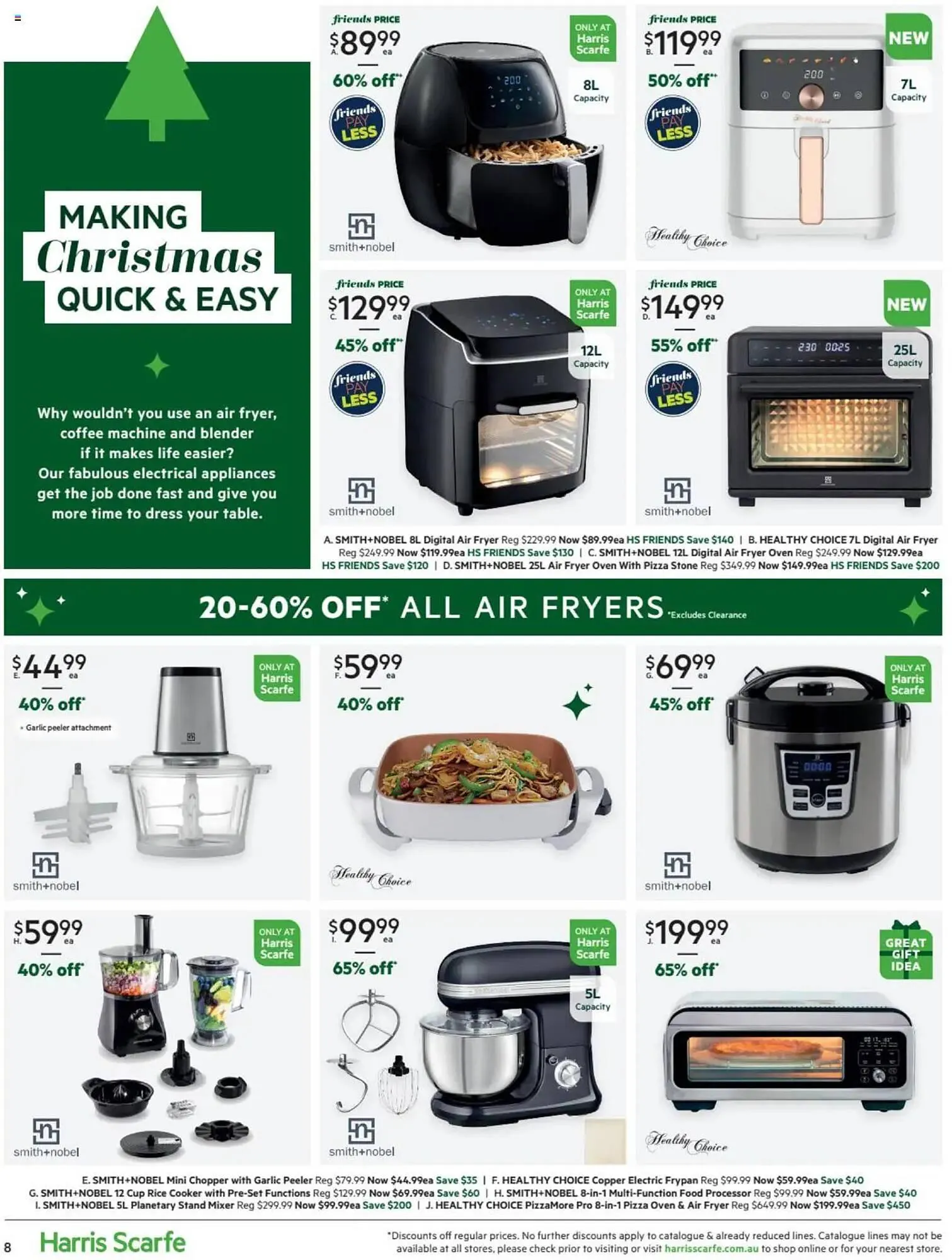 Harris Scarfe catalogue - Catalogue valid from 9 December to 19 December 2024 - page 8