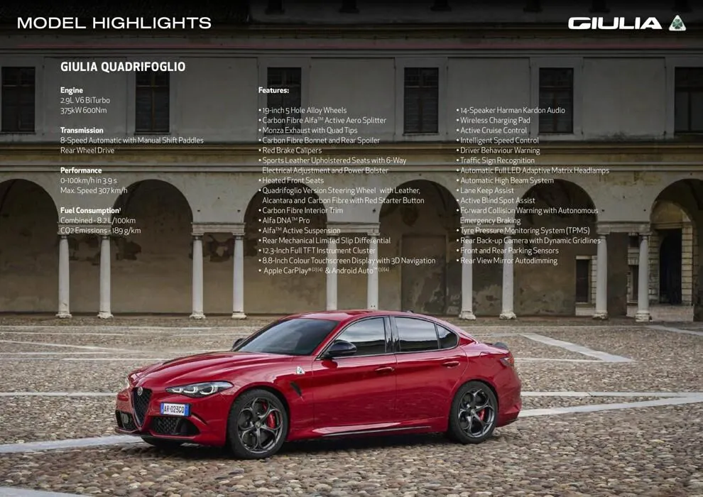 Giulia & Stelvio - Catalogue valid from 26 July to 30 April 2025 - page 2