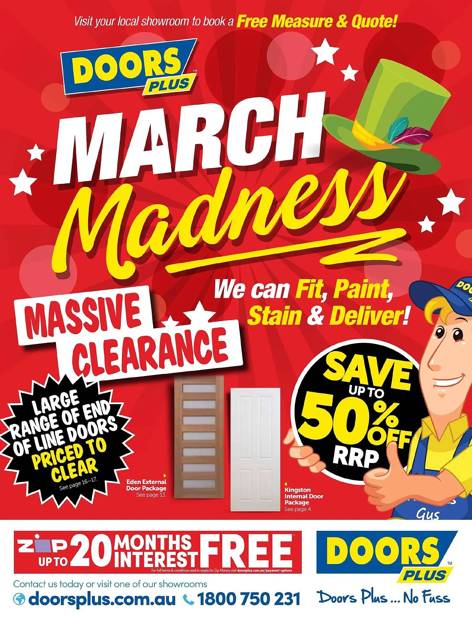 Doors Plus catalogue - Catalogue valid from 1 March to 31 March 2026 - page 1