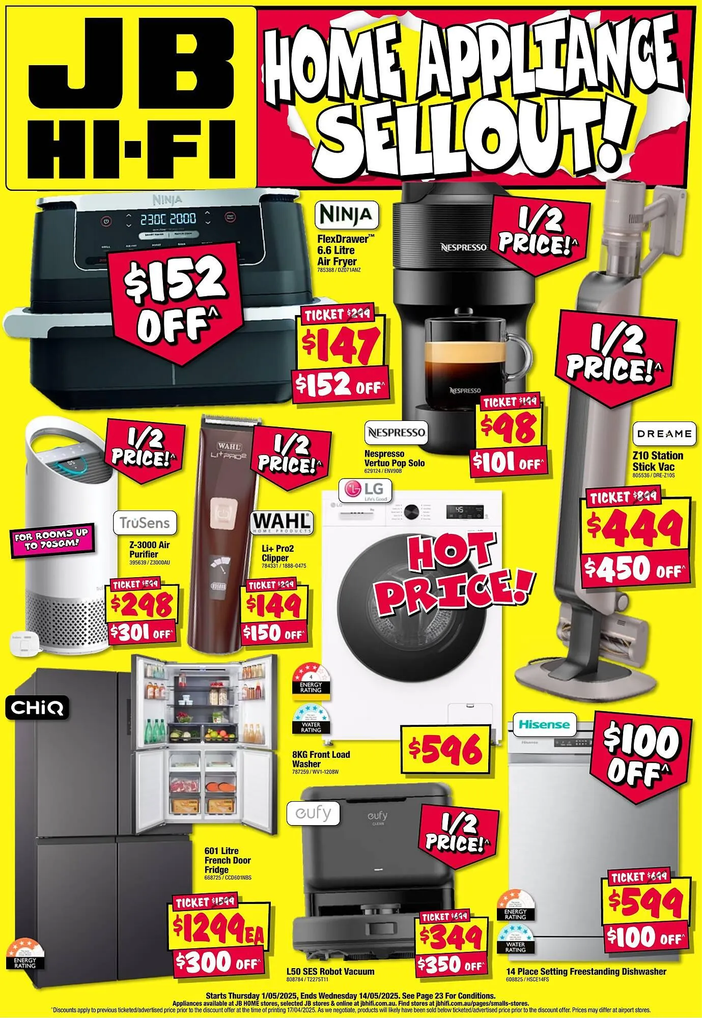 JB Hi-Fi catalogue - Catalogue valid from 1 May to 14 May 2025 - page 1