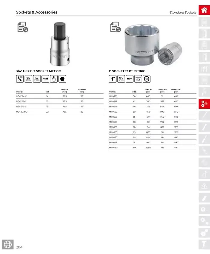 Product Catalogue - Catalogue valid from 28 March to 31 December 2025 - page 285