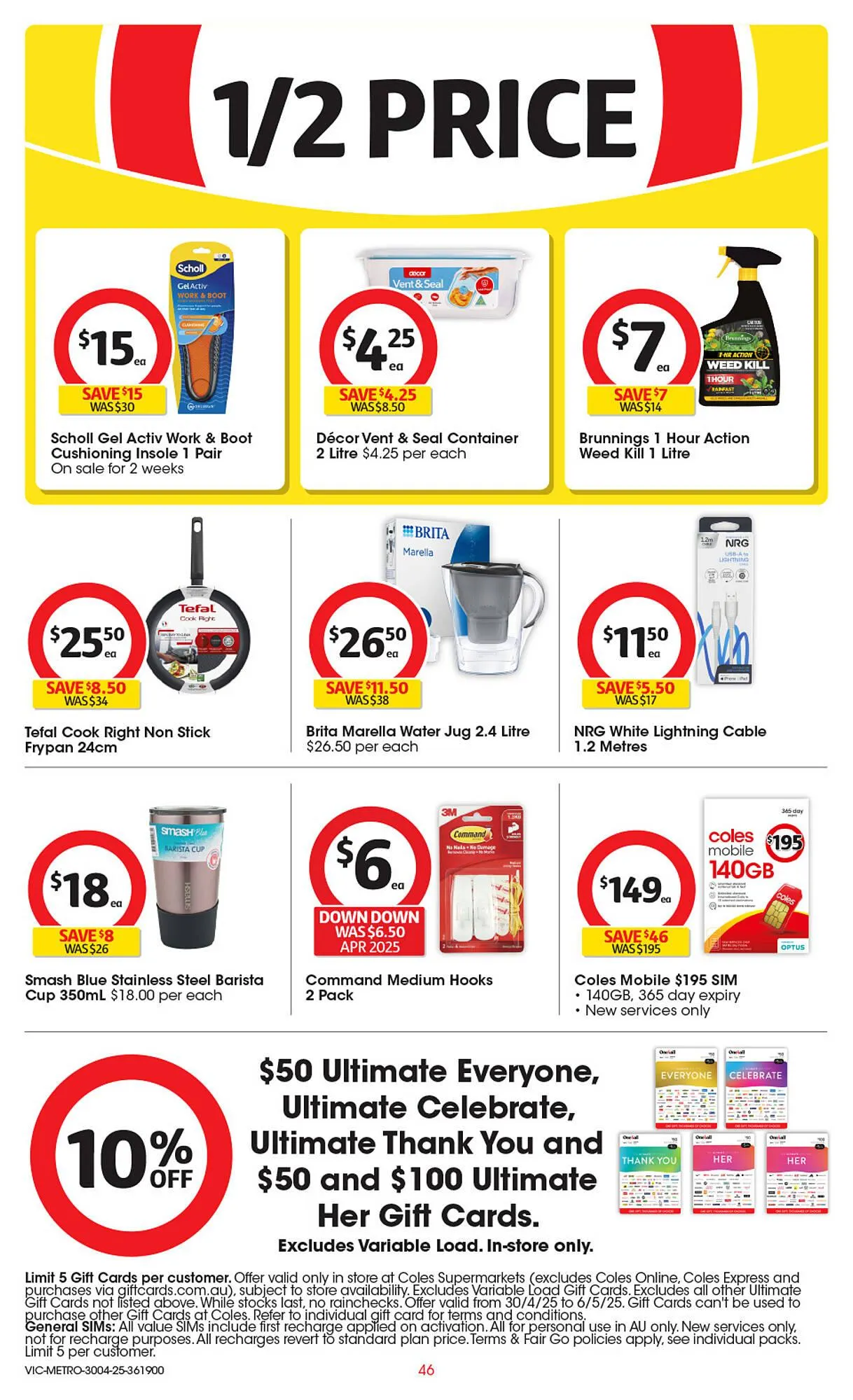 Coles catalogue - Catalogue valid from 30 April to 6 May 2025 - page 47