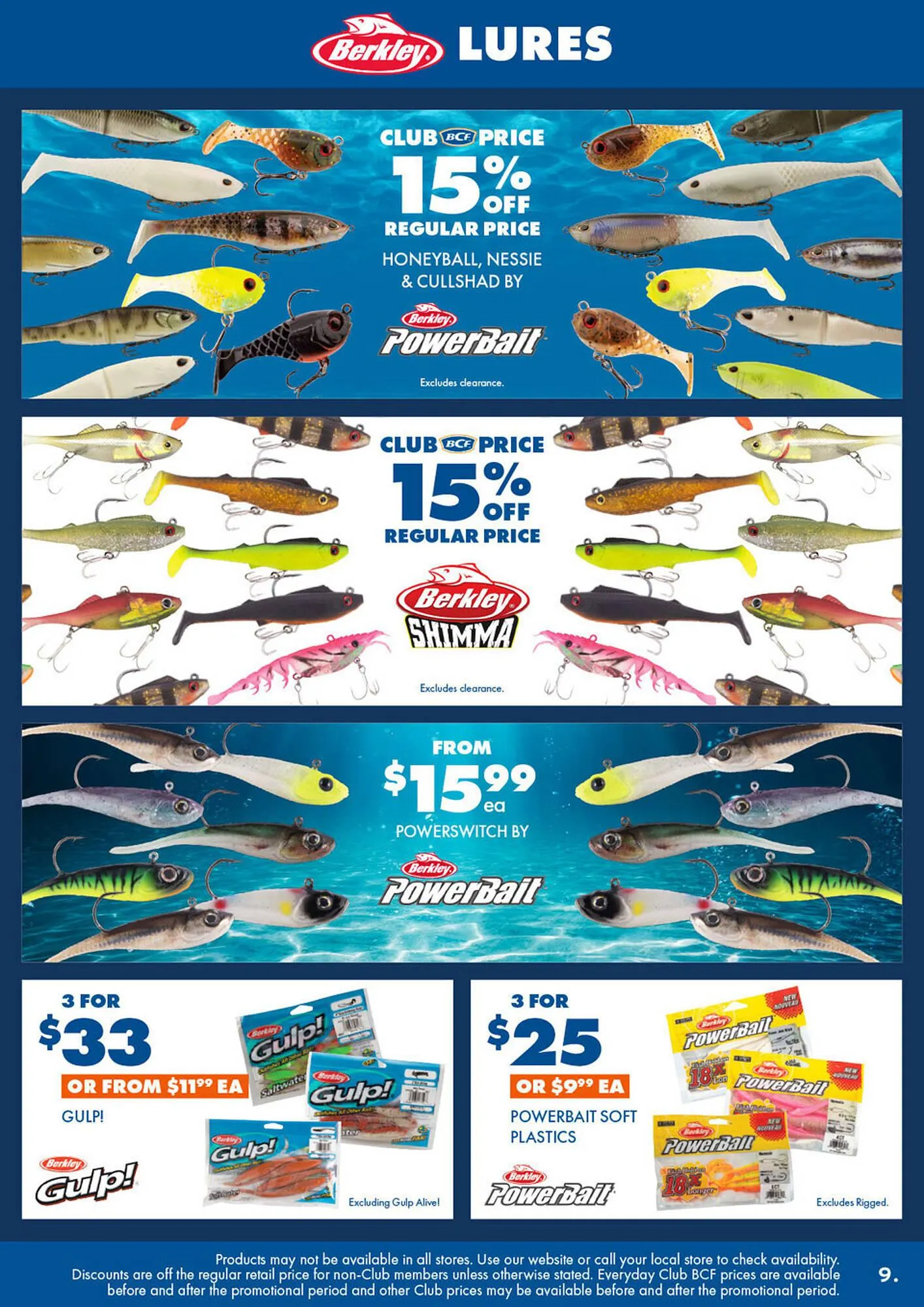 BCF catalogue - Catalogue valid from 4 August to 17 August 2025 - page 9