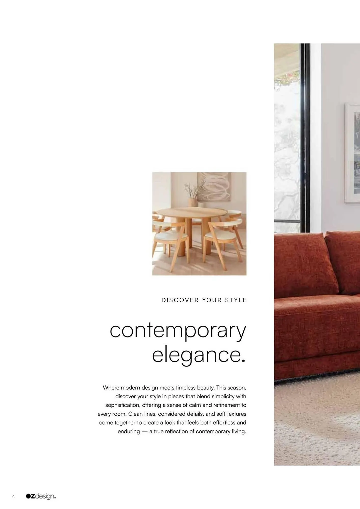 OZ Design Furniture catalogue - Catalogue valid from 18 November to 28 February 2026 - page 4