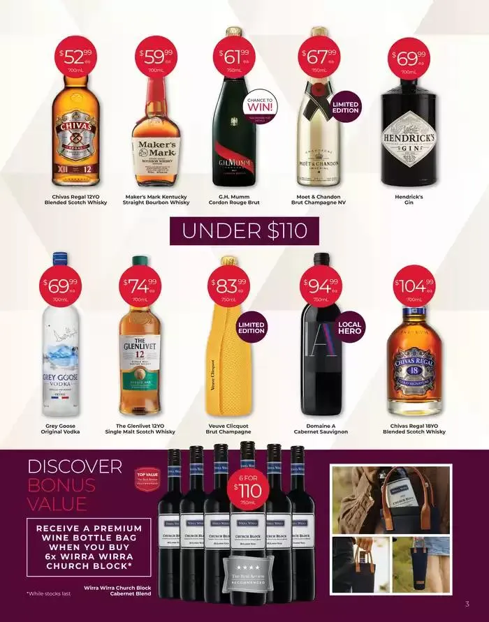 Seasonal Sips, Festive Favourites - Catalogue valid from 30 October to 26 November 2024 - page 3