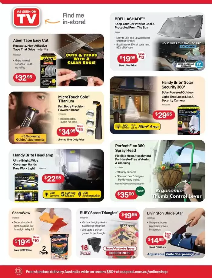 Shop the Latest Products at Australia Post - Catalogue valid from 10 March to 9 April 2025 - page 2