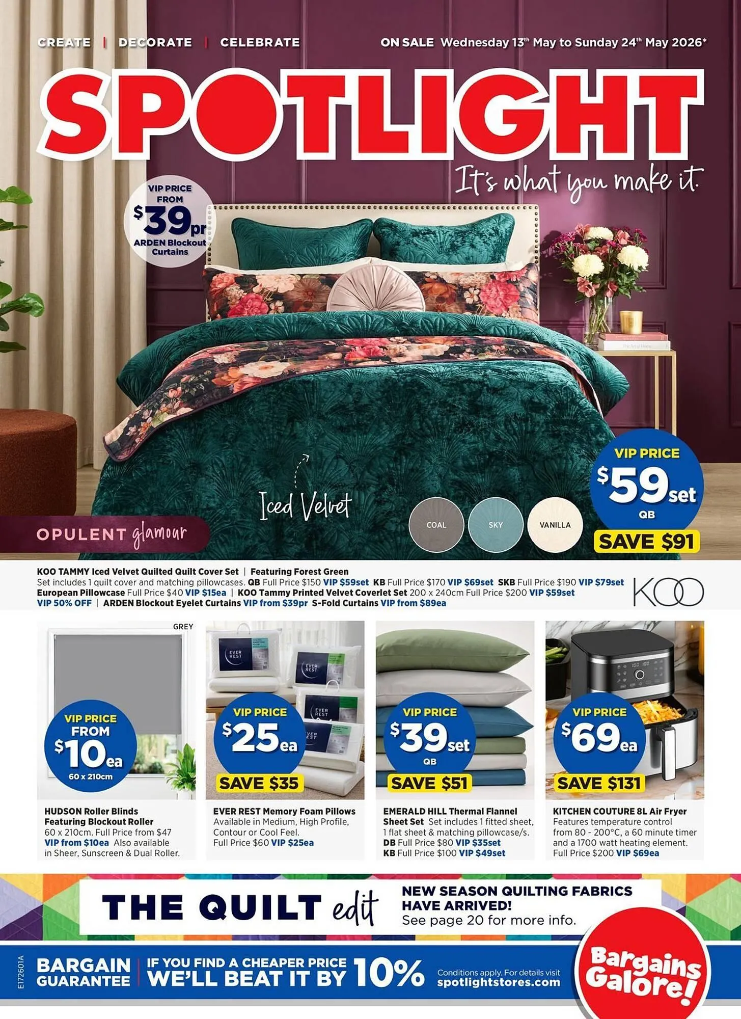 Spotlight catalogue - Catalogue valid from 13 May to 24 May 2026 - page 1