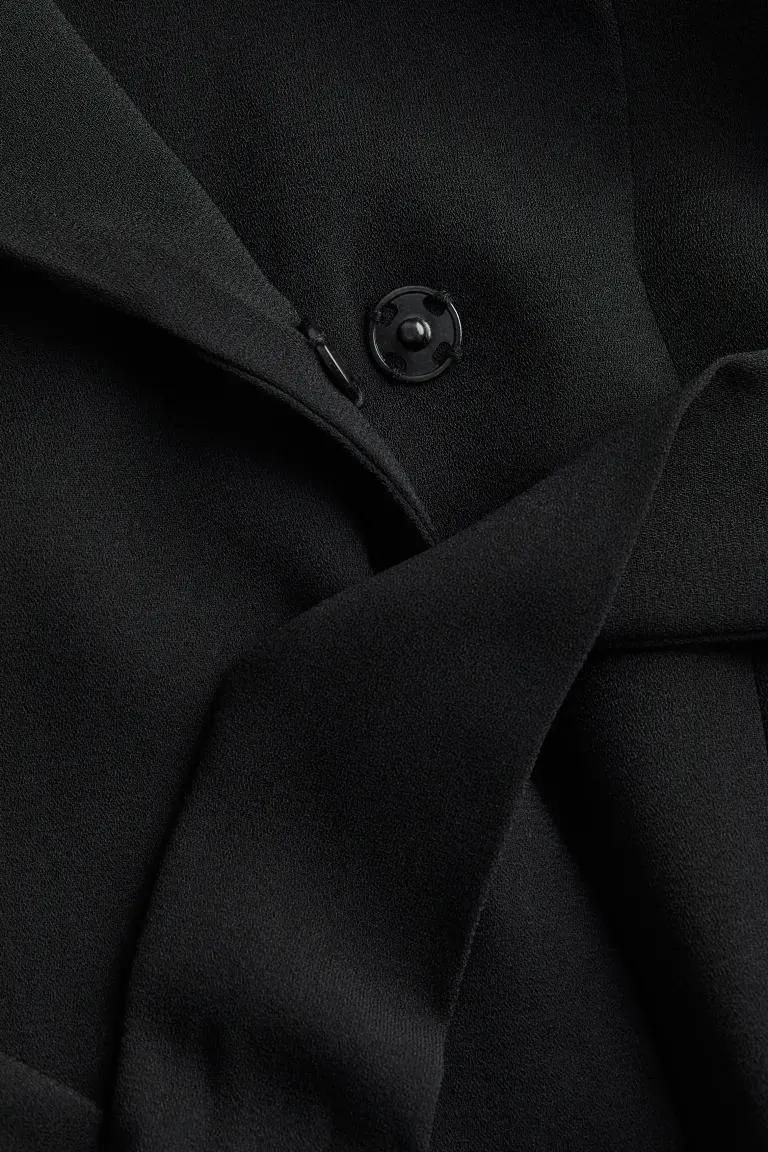 Tie Belt Blazer Dress