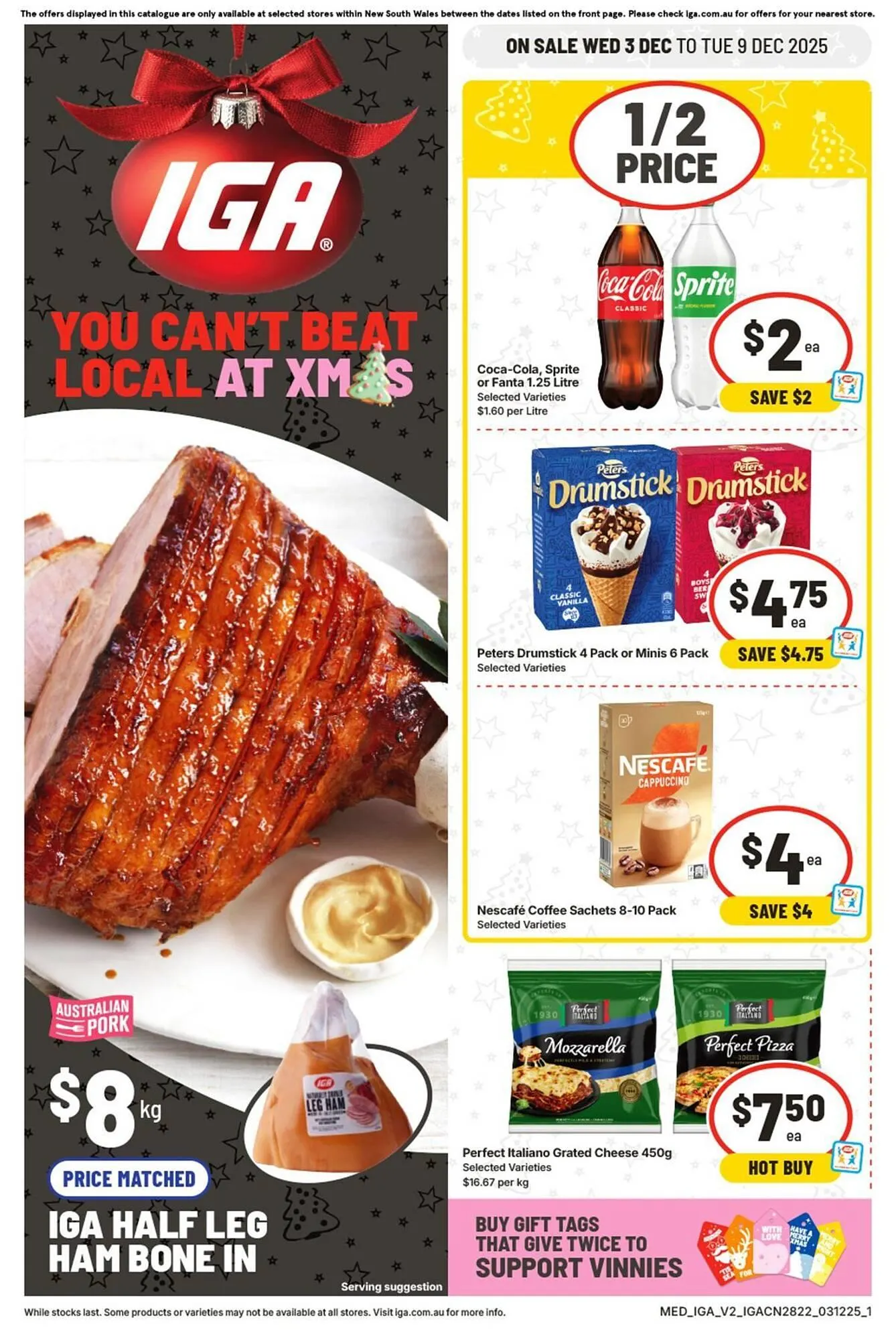 IGA catalogue - 1