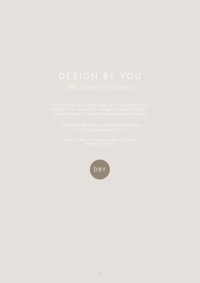 Design By You - Catalogue valid from 18 September to 31 May 2024 - page 3