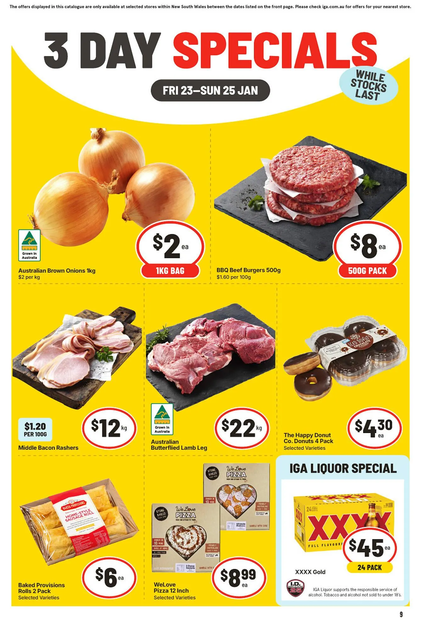 IGA catalogue - 1