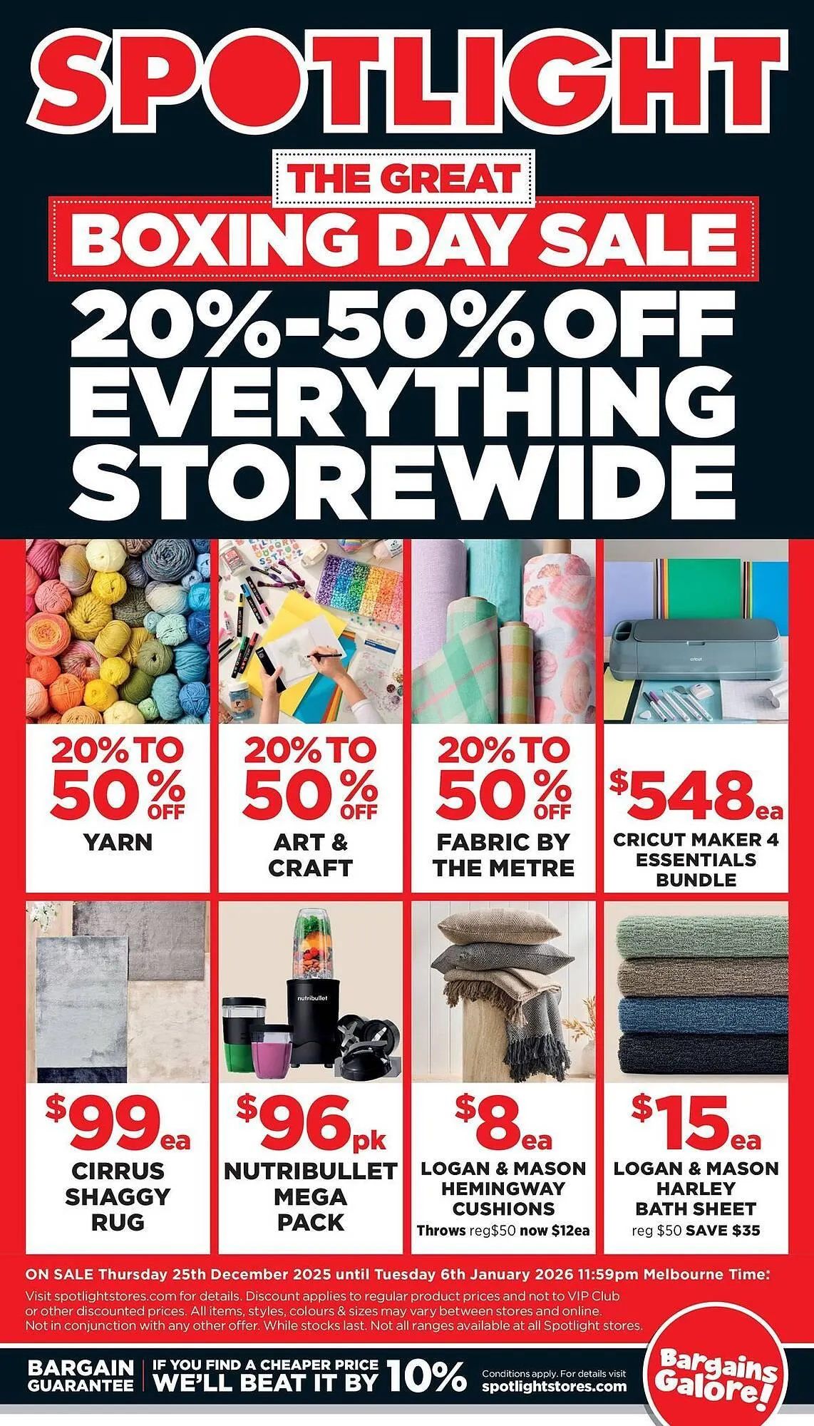 Spotlight catalogue - Catalogue valid from 25 December to 6 January 2026 - page 8