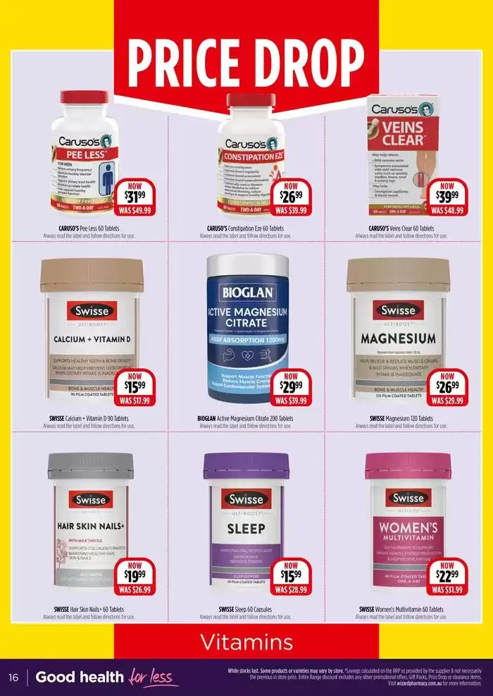 Good Health Sale - Catalogue valid from 24 February to 9 March 2025 - page 16