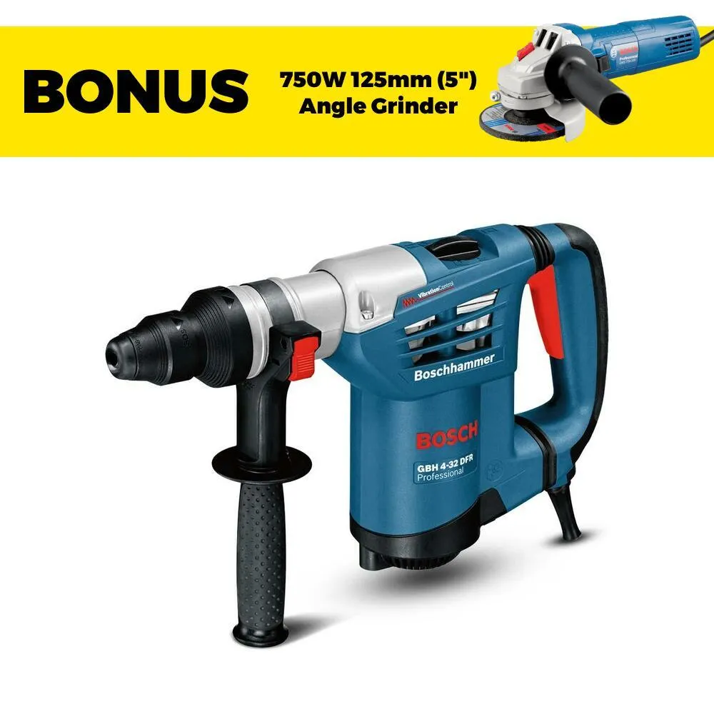 Bosch GBH 4-32 DFR (0.611.332.141) 900W 4.7KG SDS Plus Rotary Hammer