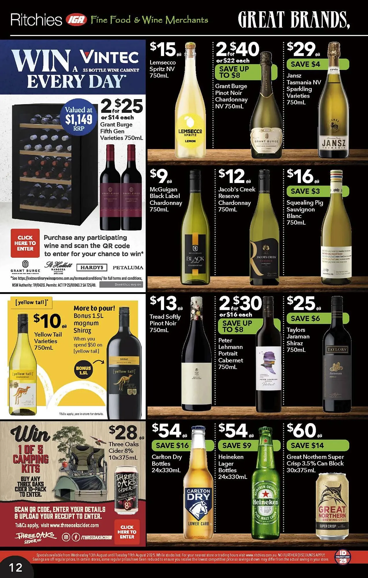 Ritchies catalogue - Catalogue valid from 13 August to 19 August 2025 - page 12
