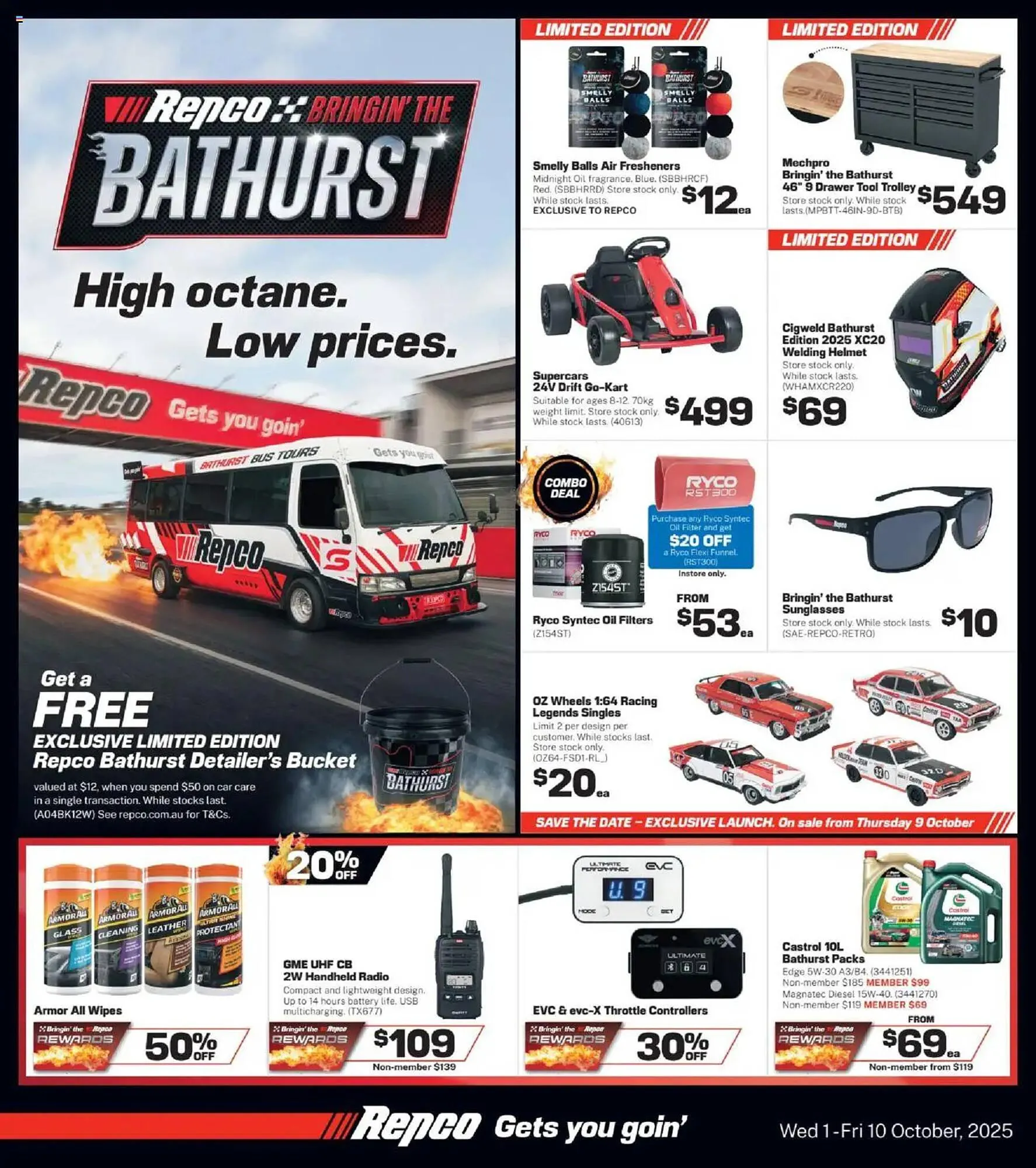 Repco catalogue - Catalogue valid from 30 September to 10 October 2025 - page 1