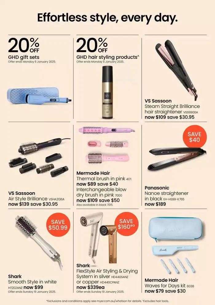 Myer Stocktake Sale Hardgoods - Catalogue valid from 26 December to 27 January 2025 - page 31