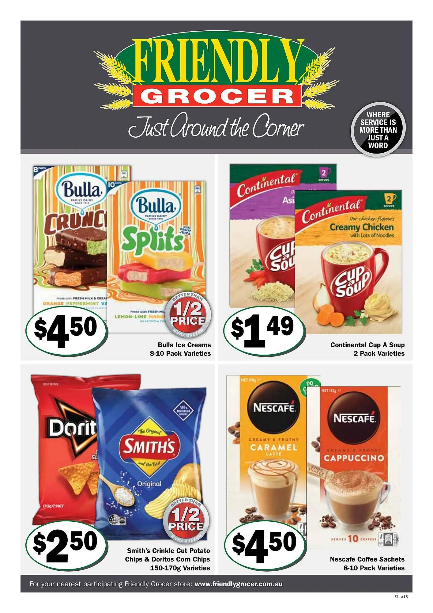 Friendly Grocer catalogue - 1